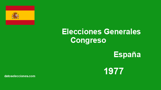 Elecciones Generales Congreso 1977