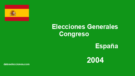 Elecciones Generales Congreso 2004