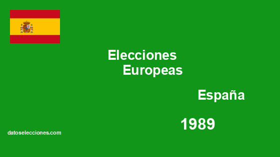 Elecciones al Parlamento Europeo 1989